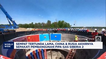 Video: Akhirnya! China & Rusia Sepakati Pembangunan Pipa Gas Siberia 2
