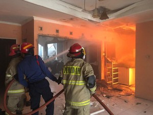 Showroom di Bekasi Kebakaran Akibat Korslet, 10 Sepeda Listrik Hangus