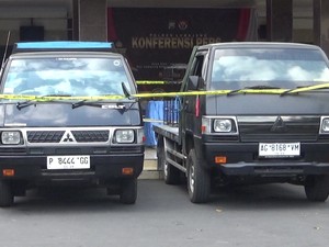 Beraksi di 5 Lokasi, Komplotan Pencuri Pikap Ditembak Polisi Lumajang