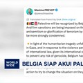 Video: Belgia Siap Akui Negara Palestina