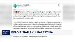 Video: Belgia Siap Akui Negara Palestina