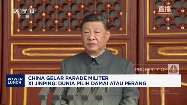 Video:China Pamer Alutsista, Xi Jinping: Dunia Pilih Damai atau Perang