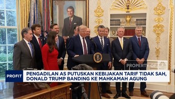 Video: Pengadilan AS Putuskan Kebijakan Tarif Tidak Sah, Trump Banding
