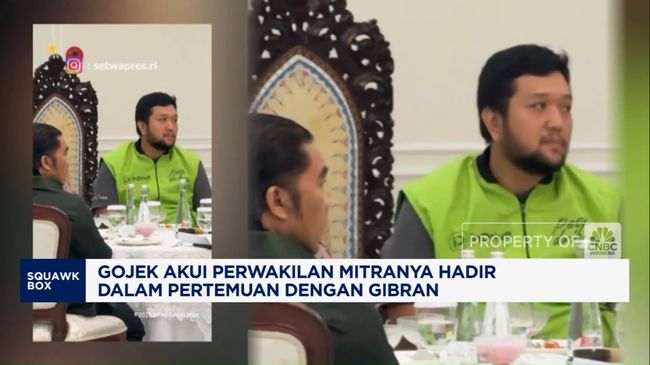 Video: Gojek Akui Perwakilan Mitranya Hadir di Pertemuan Dengan Gibran