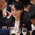 Kim Yo Jong, saudara perempuan pemimpin Korea Utara Kim Jong Un, menghadiri resepsi di Aula Besar Rakyat setelah parade militer yang menandai peringatan 80 tahun kemenangan atas Jepang dan berakhirnya Perang Dunia II, di Beijing pada tanggal 3 Septem