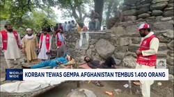 Video: Korban Tewas Gempa Afghanistan Tembus 1.400 Orang