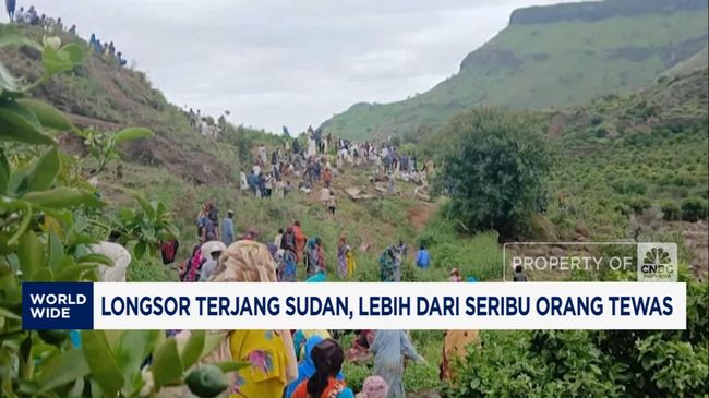 Video: Longsor Terjang Sudan, Lebih dari 1.000 Orang Tewas
