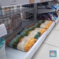 Penjualan beras premium di sejumlah gerai ritel modern terpantau masih langka hingga Selasa (2/9/2025). (CNBC Indonesia/Chandra Dwi Pranata)
