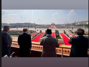 Video: Prabowo, Putin, dan Kim Jong Un Hadiri Undangan Xi jinping di China