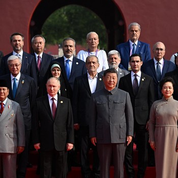 Potret Prabowo Foto Sejajar Xi Jinping-Putin-Kim Jong Un di China