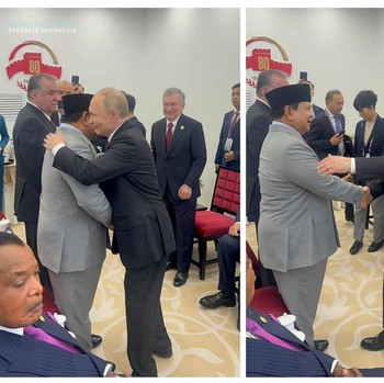 Ketemu di China, Begini Keakraban Prabowo & Putin