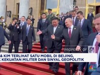 Video: Putin & Kim Jong Un Terlihat Satu Mobil di Beijing