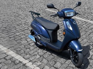 Spesifikasi Skutik Retro Baru Suzuki: Full Tank Bisa Tempuh Jakarta-Tegal