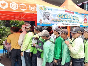Polda Metro Gelar Gerakan Pangan Murah, Jamin Stok Beras Aman