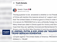 Video: Trump Komentari Pertemuan Xi Jinping, Putin, & Kim Jong Un