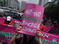 Update Demo 4 September, Massa Penuhi Jalan Thamrin-Kebon Sirih