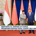 Video: Bertemu Xi Jinping di China Prabowo Bahas Soal Giant Sea Wall