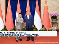 Video: Bertemu Xi Jinping di China Prabowo Bahas Soal Giant Sea Wall