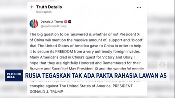Video: Rusia Tegaskan Tak Ada Pakta Rahasia Lawan AS