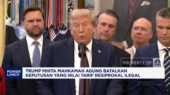 Video: Trump Bangga Sebut Tarif Resiprokal Jadi