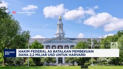 Video: Hakim Federal AS Batalkan Pembekuan Dana 2,2 Miliar USD Harvard