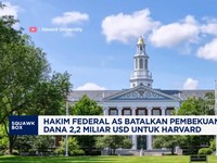Video: Hakim Federal AS Batalkan Pembekuan Dana 2,2 Miliar USD Harvard