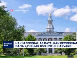 Video: Hakim Federal AS Batalkan Pembekuan Dana 2,2 Miliar USD Harvard