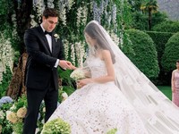 Serba-serbi Pernikahan Mewah Crazy Rich Becca Bloom di Lake Como