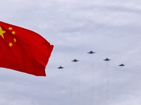 Xi Jinping Pamer Jet Siluman China di Depan Prabowo-Putin-Kim Jong Un