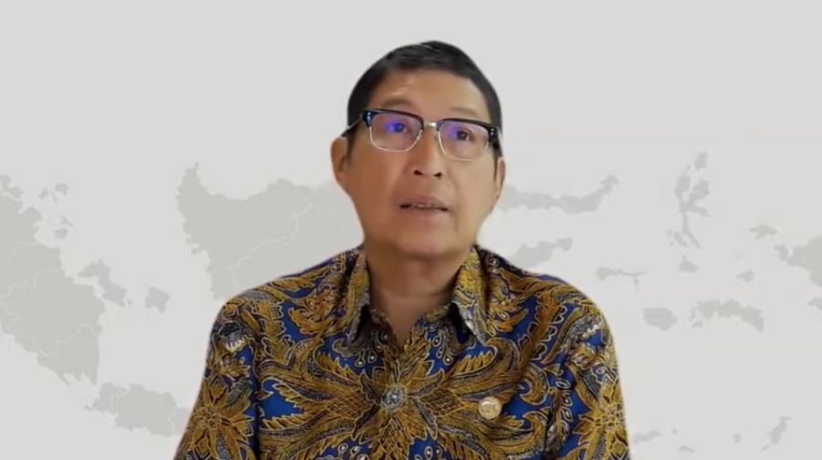 Kepala Eksekutif Pengawas Pasar Modal, Keuangan Derivatif dan Bursa Karbon Otoritas Jasa Keuangan, Inarno Djajadi, saat menyampaikan Konferensi Pers Asesmen Sektor Jasa Keuangan dan Kebijakan OJK Hasil RDKB Agustus 2025. (Tangkapan Layar Youtube/Otoritas Jasa Keuangan)