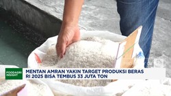 Video: Mentan Amran Pede Target Produksi Beras 2025 Tembus 33 Juta Ton