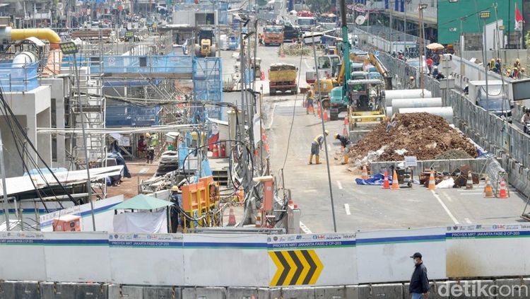 Pembangunan MRT Fase 2A Terus Dikebut, Begini Progresnya