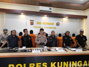 Polisi Bongkar Peredaran Narkoba di Kuningan, 11 Orang Ditangkap