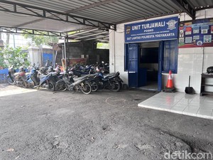 Pelaku Pelempar Molotov di Pos Polisi Pingit Jogja Beraksi Seorang Diri
