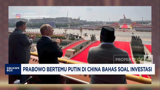 Video: Prabowo Bertemu Putin di China Bahas Soal Investasi
