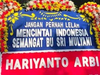 Dikirimin Banyak Papan Karangan Bunga, Sri Mulyani Ucap Terima Kasih