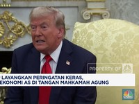 Video: Trump Beri Peringatan, Nasib Ekonomi AS di Mahkamah Agung