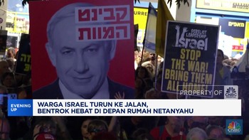 Video: Warga Israel Turun ke Jalan, Bentrok di Depan Rumah Netanyahu