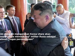 Momen Mesra Putin-Kim Jong Un di China