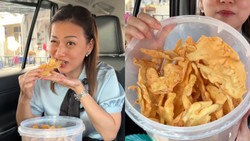 Food Vlogger Nanakoot Dikritik Usai Sebut Peyek Pinkan Mambo Keras