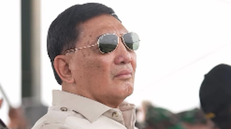 Menteri Pertahanan Sjafrie Sjamsoeddin meninjau langsung pelaksanaan Latihan Puncak Super Garuda Shield (SGS) 2025 di Puslatpur Baturaja, Sumatera Selatan (Rabu, 3 September 2025). (Dok. Istimewa)