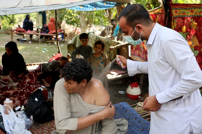 Pasca gempa bumi mematikan di Desa Masud di Distrik Nurgal, Provinsi Kunar, Afghanistan, Kamis (4/9/2025). (REUTERS/Sayed Hassib) Pasca gempa bumi mematikan di Desa Masud di Distrik Nurgal, Provinsi Kunar, Afghanistan, Kamis (4/9/2025). (REUTERS/Sayed Hassib)