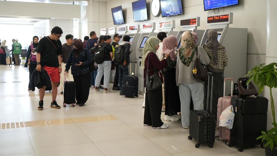 Peningkatan volume penumpang Whoosh di momen libur dalam rangka Maulid Nabi yang berdekatan dengan akhir pekan mulai terlihat sejak Kamis 4 September 2025. (Dok. KCIC)