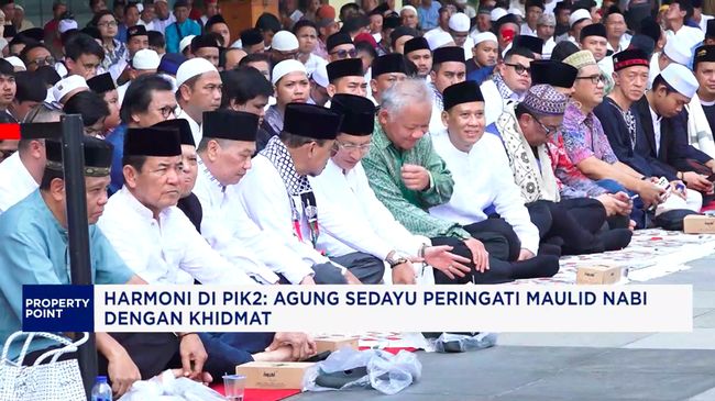 Video: Harmoni di PIK2, Agung Sedayu Gelar Peringatan Maulid Nabi