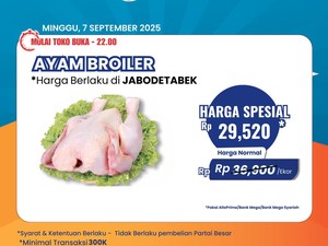 Beli Ayam Broiler di Transmart Full Day Sale Dijamin Murah