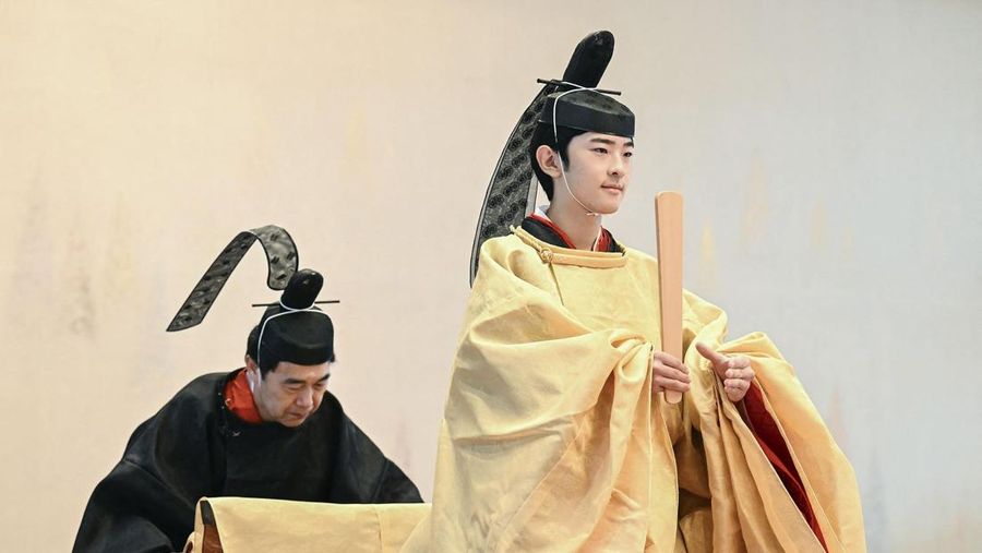 Pangeran Hisahito dari Jepang, putra Putra Mahkota Akishino dan Putri Mahkota Kiko, menghadiri upacara kedewasaan di Istana Kekaisaran di Tokyo, Jepang, 6 September 2025, dalam foto yang didistribusikan oleh Kyodo. Pangeran Hisahito dari Jepang, putra Putra Mahkota Akishino dan Putri Mahkota Kiko, menghadiri upacara kedewasaan di Istana Kekaisaran di Tokyo, Jepang, 6 September 2025, dalam foto yang didistribusikan oleh Kyodo. (Mandatory credit Kyodo/via REUTERS)