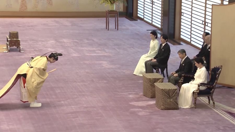 Pangeran Hisahito dari Jepang, putra Putra Mahkota Akishino dan Putri Mahkota Kiko, menghadiri upacara kedewasaan di Istana Kekaisaran di Tokyo, Jepang, 6 September 2025, dalam foto yang didistribusikan oleh Kyodo. Pangeran Hisahito dari Jepang, putra Putra Mahkota Akishino dan Putri Mahkota Kiko, menghadiri upacara kedewasaan di Istana Kekaisaran di Tokyo, Jepang, 6 September 2025, dalam foto yang didistribusikan oleh Kyodo. (Mandatory credit Kyodo/via REUTERS)