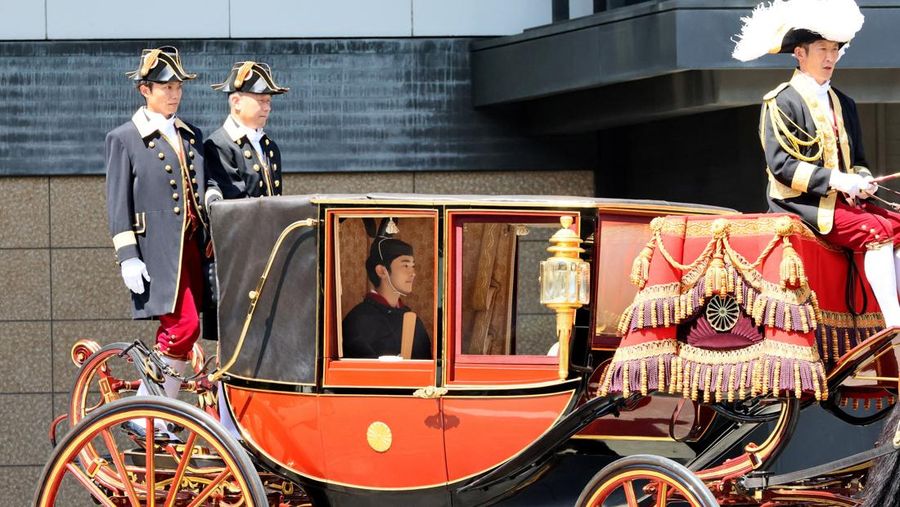 Pangeran Hisahito dari Jepang, putra Putra Mahkota Akishino dan Putri Mahkota Kiko, menghadiri upacara kedewasaan di Istana Kekaisaran di Tokyo, Jepang, 6 September 2025, dalam foto yang didistribusikan oleh Kyodo. Pangeran Hisahito dari Jepang, putra Putra Mahkota Akishino dan Putri Mahkota Kiko, menghadiri upacara kedewasaan di Istana Kekaisaran di Tokyo, Jepang, 6 September 2025, dalam foto yang didistribusikan oleh Kyodo. (Mandatory credit Kyodo/via REUTERS)