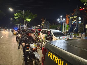 Polda Jateng Geber Patroli Skala Besar Pastikan Kondusifitas Libur Panjang Maulid Nabi