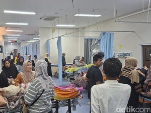 28 Korban Luka Bangunan Ciomas Ambruk Ditangani RSUD, Ada Balita Alami Kritis